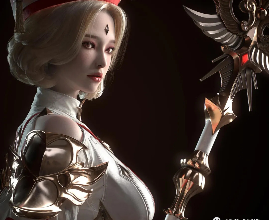 3D 模型：下一代游戏中女性角色的设计