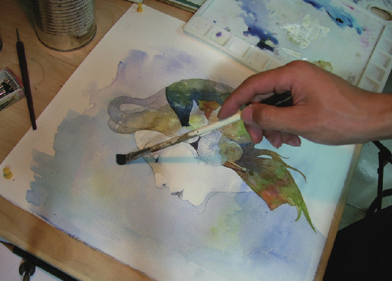 学习 CG 绘画中打磨和手绘的区别