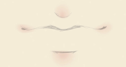 怎样画高挺的鼻子和生动的嘴巴