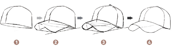 漫画人物道具的绘制方法：围巾、眼镜、帽子、包