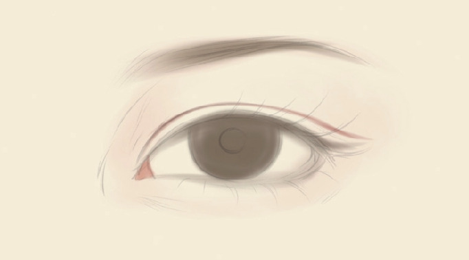 如何画出漂亮的眉眼