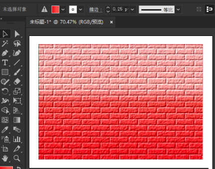 illustrator（AI）怎么制作红砖墙矢量插画？AI制作红砖墙插画背景教程！
